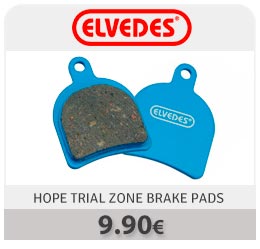Buy Elvedes Organic Brake Pads for Hope Mono Trial Zone Brakes