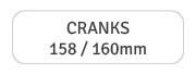 Cranks 158 / 160 mm