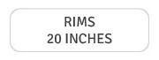 Rims 20 inches