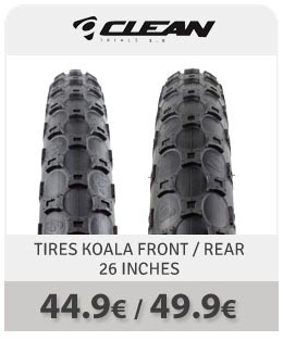 Buy Clean trial bicycle tires koala
