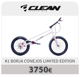 Buy Clean Trials K1 Bicycle Borja Conejos Limited Edition White