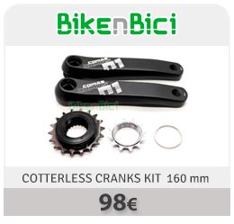 Buy Comas Trials Cotterless Cranks Kit for Monty Bicycles