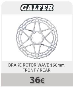 Buy Galfer trial bicycle 160mm brake rotor