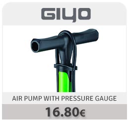 Buy Giyo foot air pump with pressure gauge