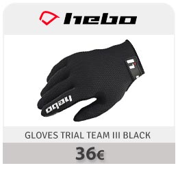 Buy Trials Hebo Trial Team III Black Gloves