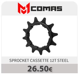 Buy Sprocket Comas Trial Cassette Steel 12 Teeth