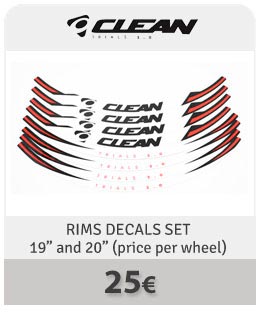 Buy Clean rims 20 inches stickers set