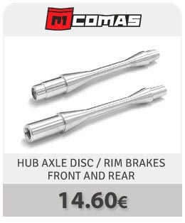 Buy Comas trial bike hub axle