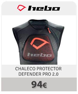 Comprar chaleco protector Trial Hebo Defender 2.0