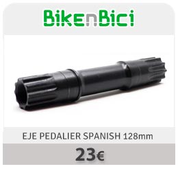 Comprar Eje de Pedalier Spanish de 128mm