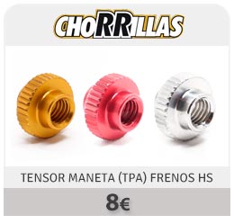 Comprar Tensor Maneta Freno Llanta HS Chorrillas Aluminio TPA