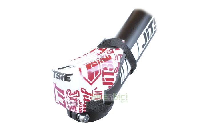 Protección potencia Trial JITSIE STEM Biketrial rojo/blanco