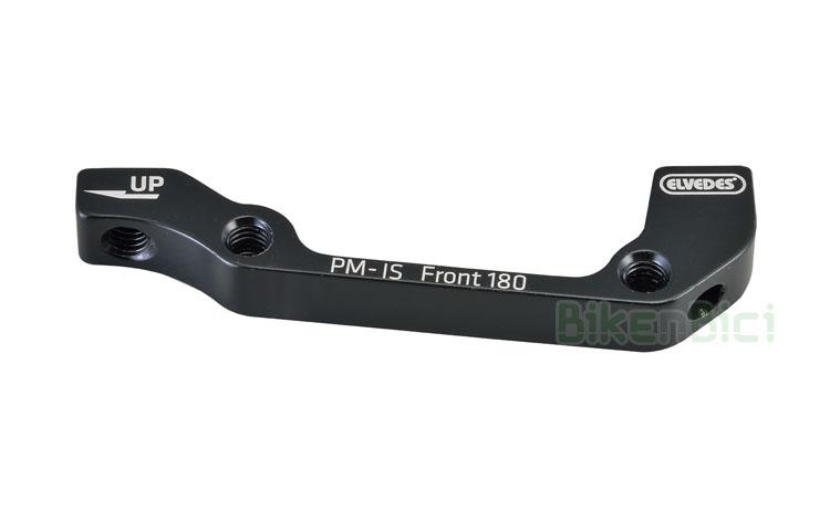 DISK BRAKE CALIPER ADAPTER 180 front / 160 rear - Adapter to install 180mm front disk brake or 160mm rear disk brake. Convert your conventional fork/frame in a postmount system fork/frame.