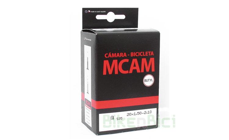 CAMARA MCAM 24 PULGADAS x 1.50/2.10 - Cámara standard para ruedas de 24 pulgadas. Válvula Schrader, compatible con todas las llantas del mercado. Ancho de 1.50/2.10. 129 gramos de peso.