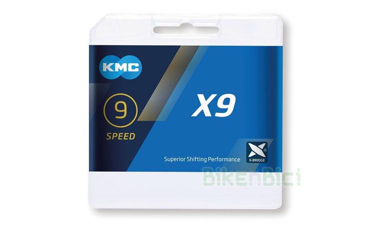 CADENA TRIAL KMC X9 - Cadena KMC X9 para bicicletas de Trial y Biketrial. Medida de 3/32