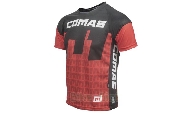 T-SHIRT COMAS TRIAL SHORT SLEEVES RED