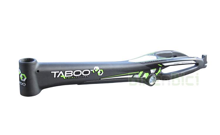 Chasis TABOO TRIAL FRAMES V5 CARBONO 1010mm