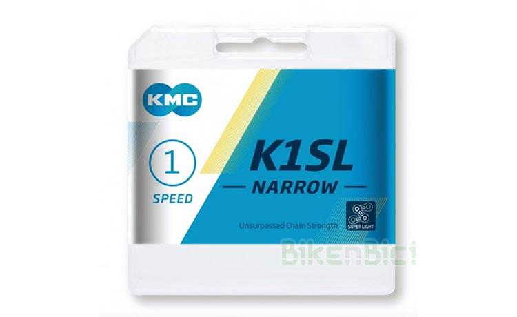 CHAIN TRIAL KMC K1SL NARROW SILVER 76L