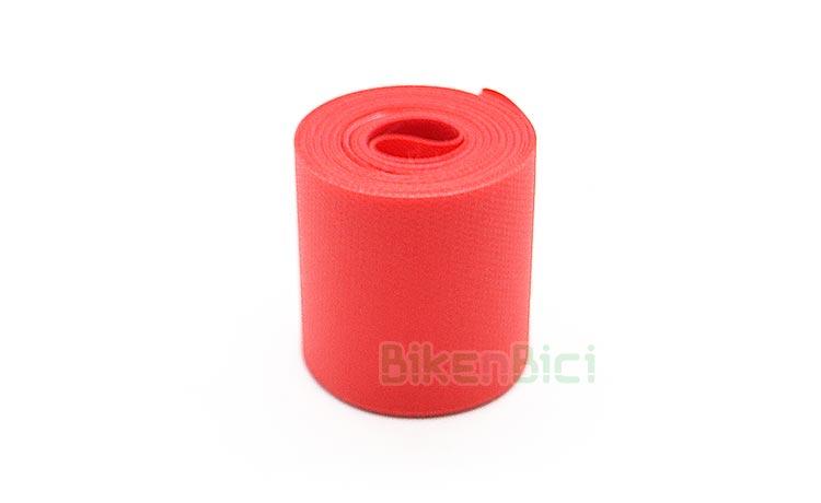 RIM TAPE TRIAL COMAS 20 INCHES - Rim tape from Comas brand for 20 inches rear Biketrial and Trial wheels. 30 mm width. Red colour. 19 grams of weight.