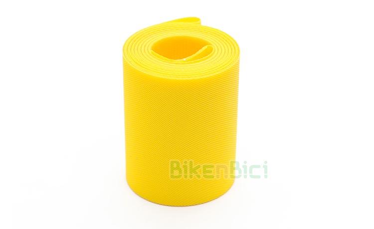 RIM TAPE TRIAL COMAS 19 INCHES - Rim tape from Comas brand for 19 inches rear Biketrial and Trial wheels. 42 mm width. Yellow colour. 24 grams of weight.