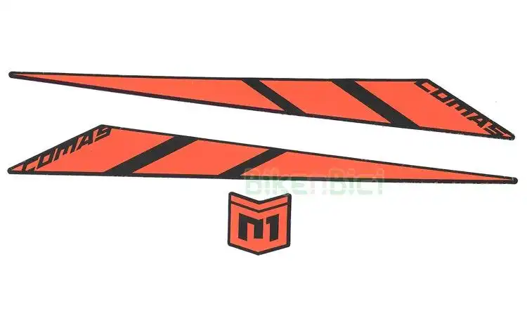 FORK STICKERS COMAS TRIAL ORANGE
