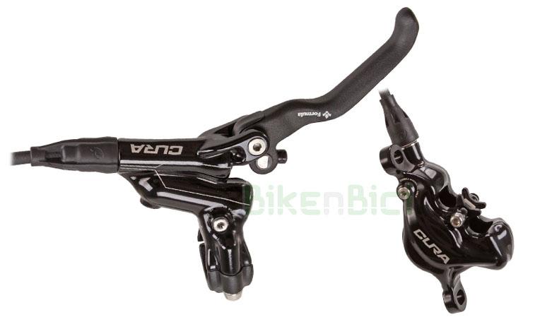 Frenos Trial FORMULA CURA DISCO POSTMOUNT Biketrial - Conjunto freno Formula Cura para freno de disco. Sistema de fijacin al chasis Postmount (PM). Incluye todo lo necesario para poder instalarlo en cualquier bicicleta con soporte PM. Pinza de doble pistn opuesto. Fabricado en aluminio. No incluye disco de freno ni adaptador para chasis tipo IS. Modelo para freno delantero o freno trasero. Peso (ver descripcin).