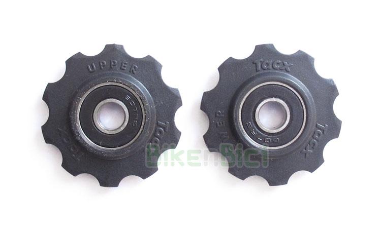 TRIAL CHAIN TENSIONER PULLEYS PLASTIC TACX 10T